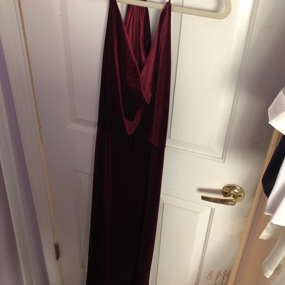 Jenny Yoo Berry Sullivan dress size:12 (velvet) - Picture 5 of 11